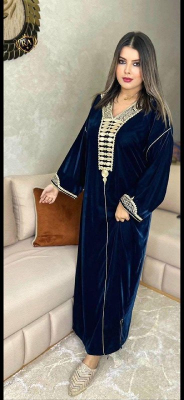 🌹 قفطان ثوب موبرة🌹