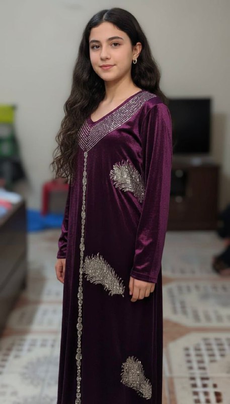 🌹 قفطان ثوب موبرة ب ليزيسطراس🌹